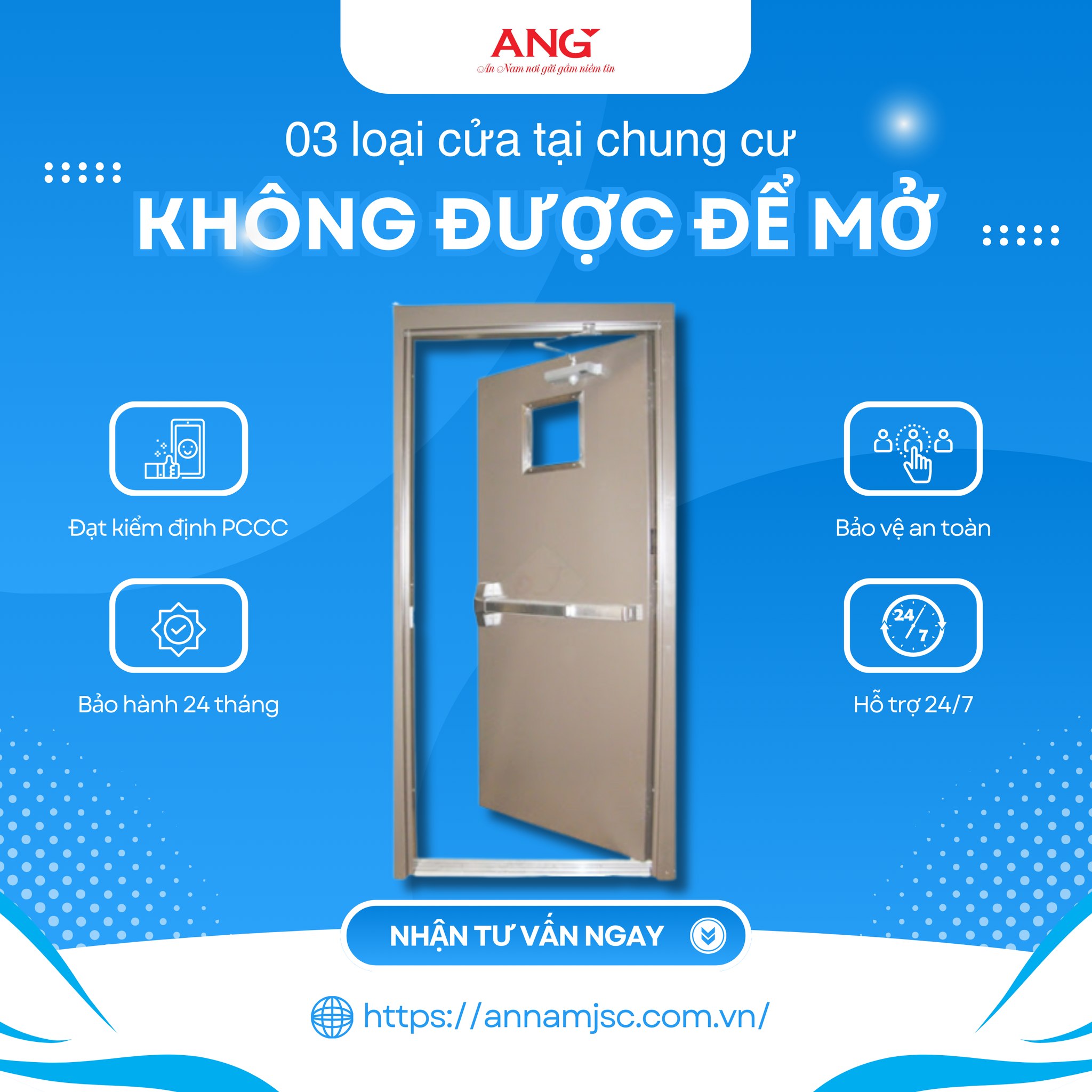 3 loại cửa KHÔNG NÊN để mở ở chung cư ?