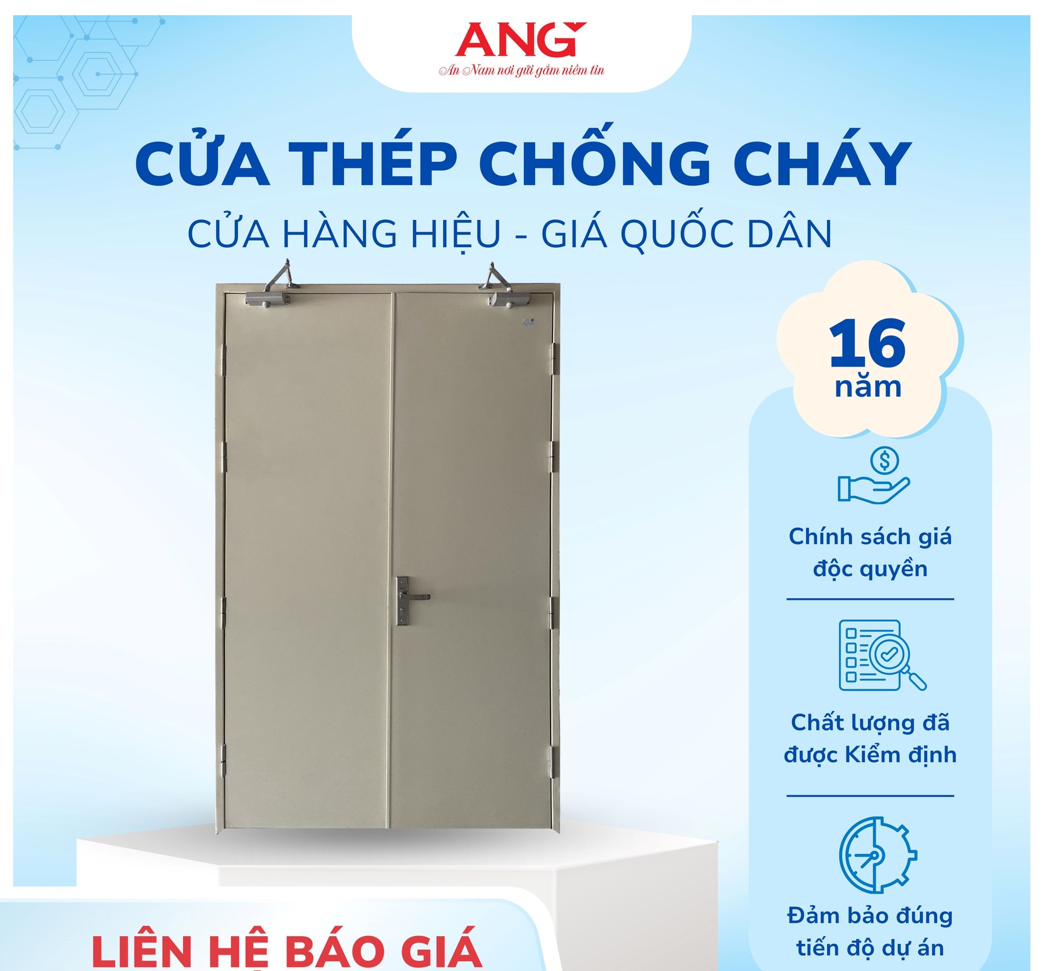 CỬA THÉP HÀNG HIỆU – GIÁ QUỐC DÂN
